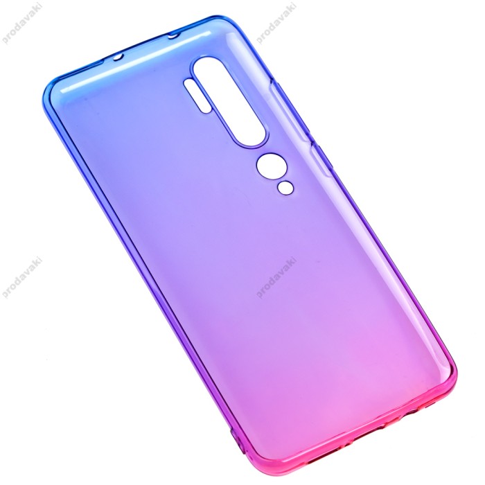 Чохол для Xiaomi Mi Note 10 / Mi CC9Pro Gradient Design синьо-рожевий