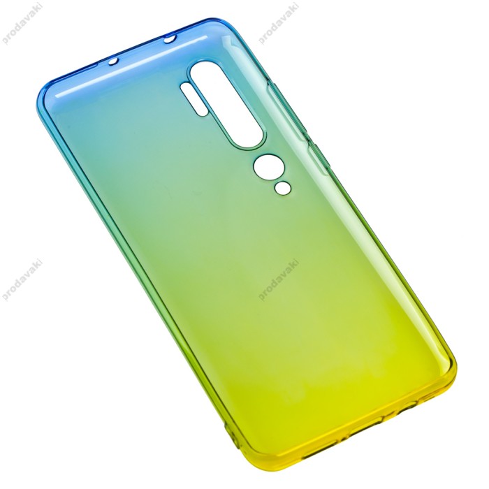 Чохол Xiaomi Mi Note 10 / Mi CC9Pro Gradient Design жовто-зелений