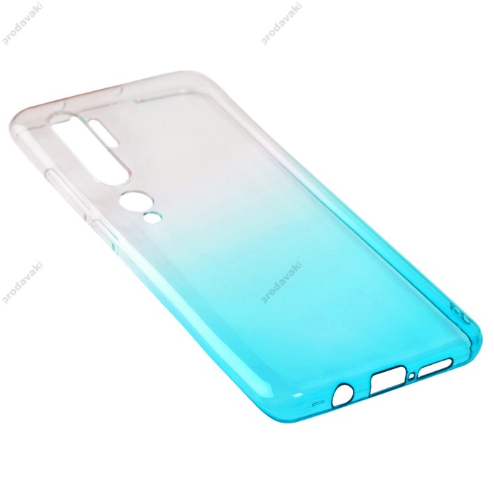 Чохол для Xiaomi Mi Note 10 / Mi CC9Pro Gradient Design біло-бірюзовий