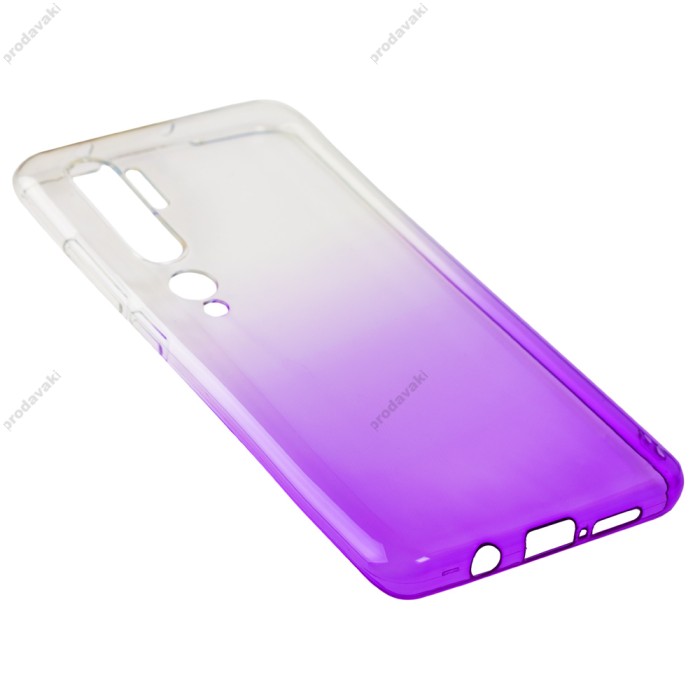 Чохол для Xiaomi Mi Note 10 / Mi CC9Pro Gradient Design біло-фіолетовий