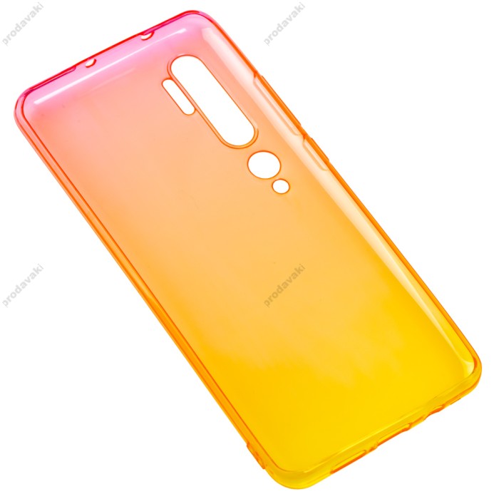 Чохол для Xiaomi Mi Note 10 / Mi CC9Pro Gradient Design червоно-жовтий