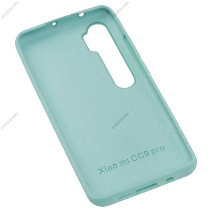 Чохол Xiaomi Mi Note 10 / Mi Note 10 Pro Silicone Full бірюзовий
