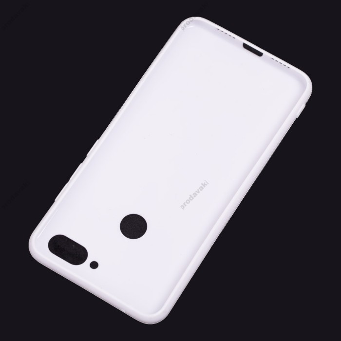 Чохол для Xiaomi Mi 8 Lite "синій єдиноріг з короною"