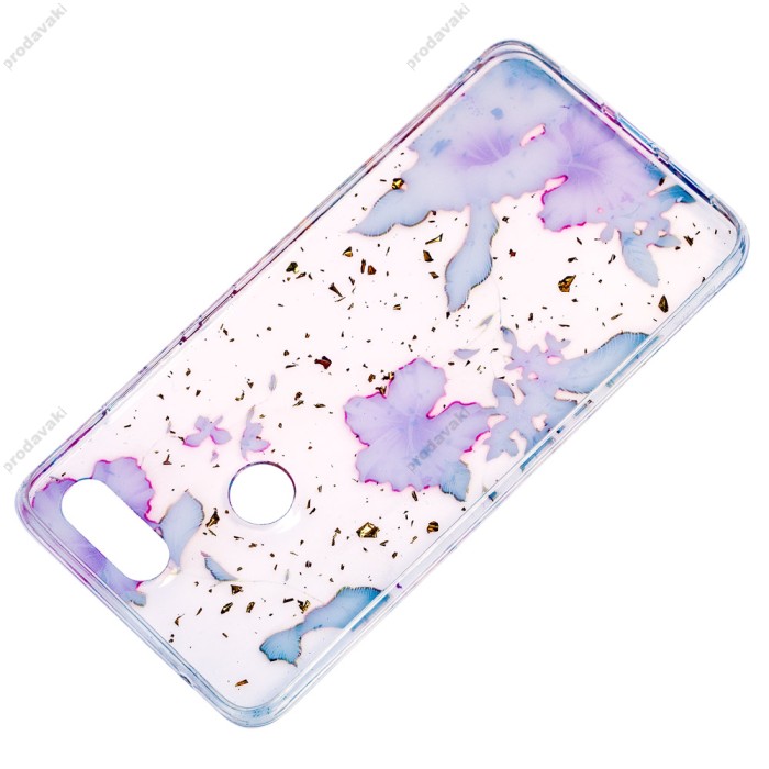 Чохол для Xiaomi Mi 8 Lite Flowers Confetti "китайська троянда"