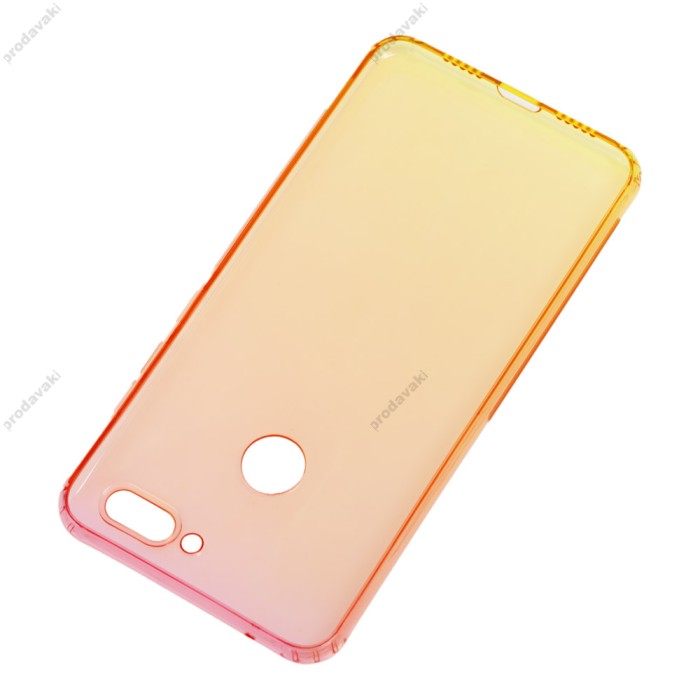 Чохол для Xiaomi Mi 8 Lite Gradient Design червоно-жовтий
