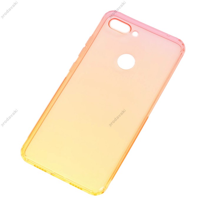 Чохол для Xiaomi Mi 8 Lite Gradient Design червоно-жовтий
