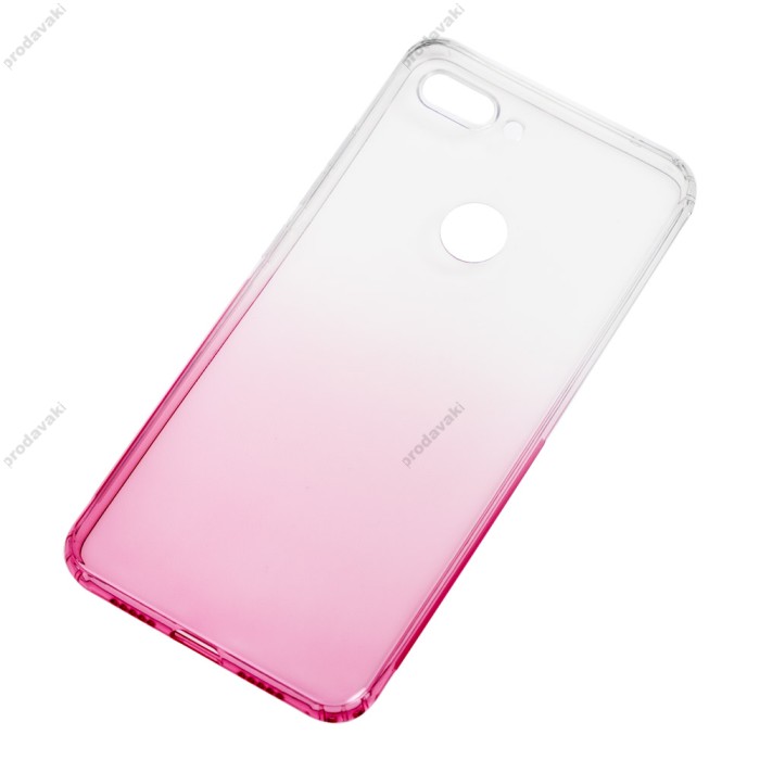 Чохол для Xiaomi Mi 8 Lite Gradient Design рожево-білий