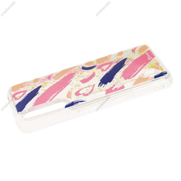 Чохол для Xiaomi Mi A3 Pro / Mi CC9 Блискучі вода "акварельні серця"