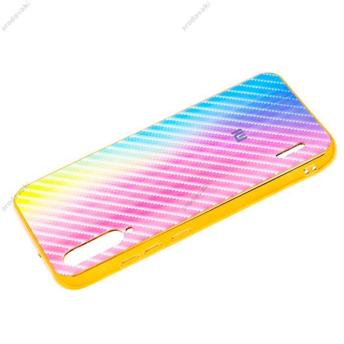 Чохол Xiaomi Mi A3 / Mi CC9e Carbon Gradient Hologram рожевий