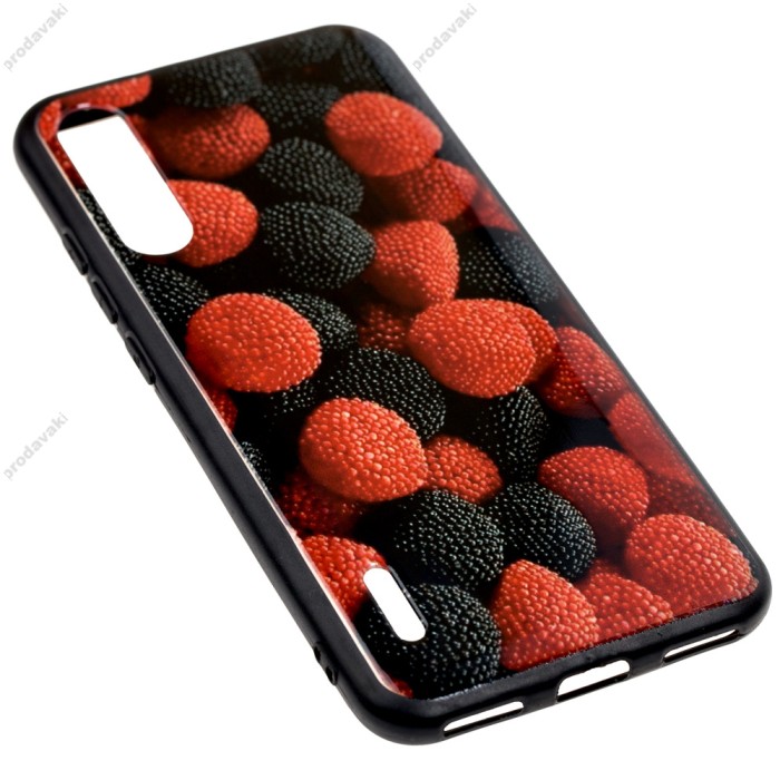 Чохол для Xiaomi Mi A3 / Mi CC9e print + pops "суниця"