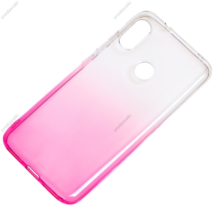 Чохол Xiaomi Redmi 6 Pro / Mi A2 Lite Gradient Design рожево-білий