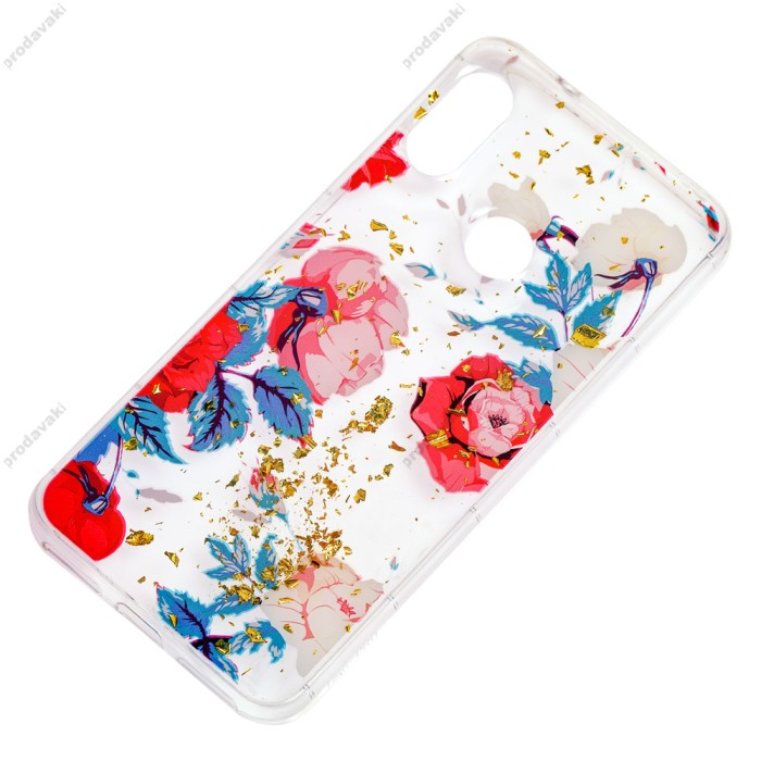 Чохол для Xiaomi Redmi 6 Pro / Mi A2 Lite Flowers Confetti "троянда"