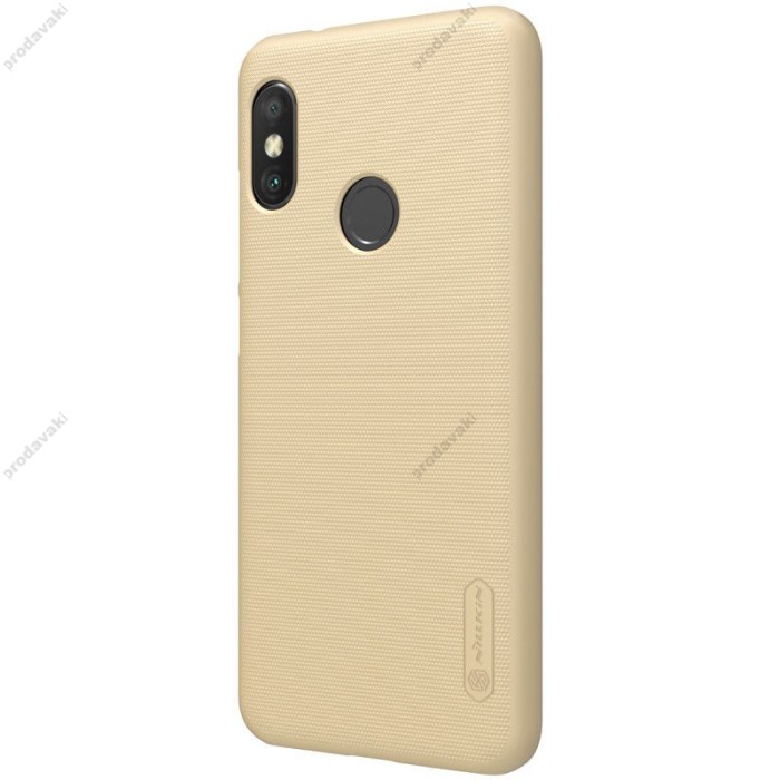 Чохол для Xiaomi Redmi 6 Pro / Mi A2 Lite Nillkin із захисною плівкою золотистий