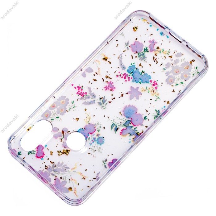 Чохол для Xiaomi Redmi 6 Pro / Mi A2 Lite Flowers Confetti "польові квіти"