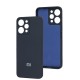 Чохол для Xiaomi Redmi 12 Silicone Full camera синій / midnight blue