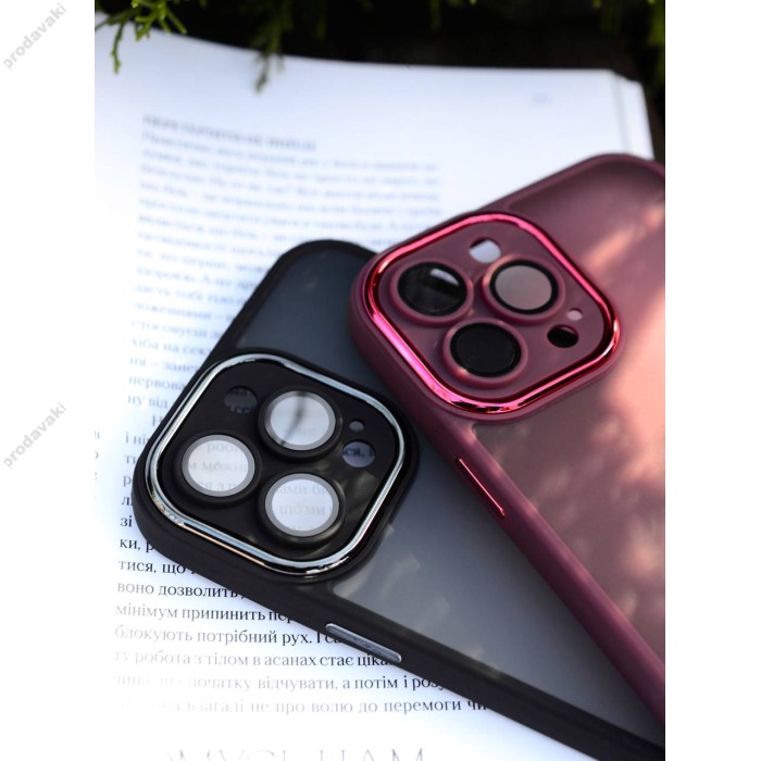 Чохол для Xiaomi Redmi A1+ Luxury Metal Lens синій