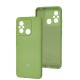 Чохол для Xiaomi Redmi 12C / 11A / Poco C55 Silicone Full camera pistachio