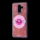 Чохол для Samsung Galaxy A6+ 2018 (A605) Блиск вода червоний "вау губи"