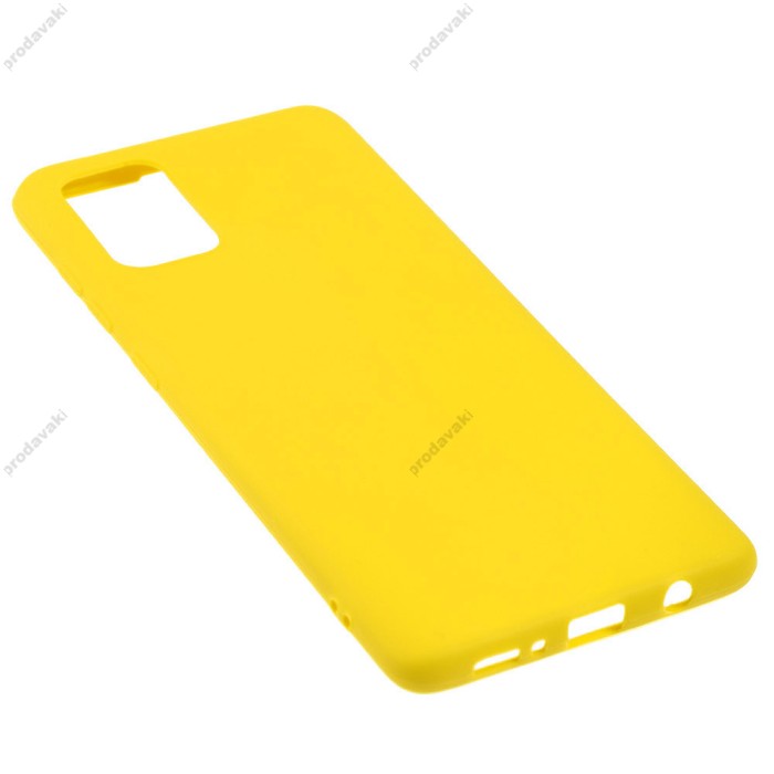 Чохол для Samsung Galaxy A71 (A715) Candy жовтий