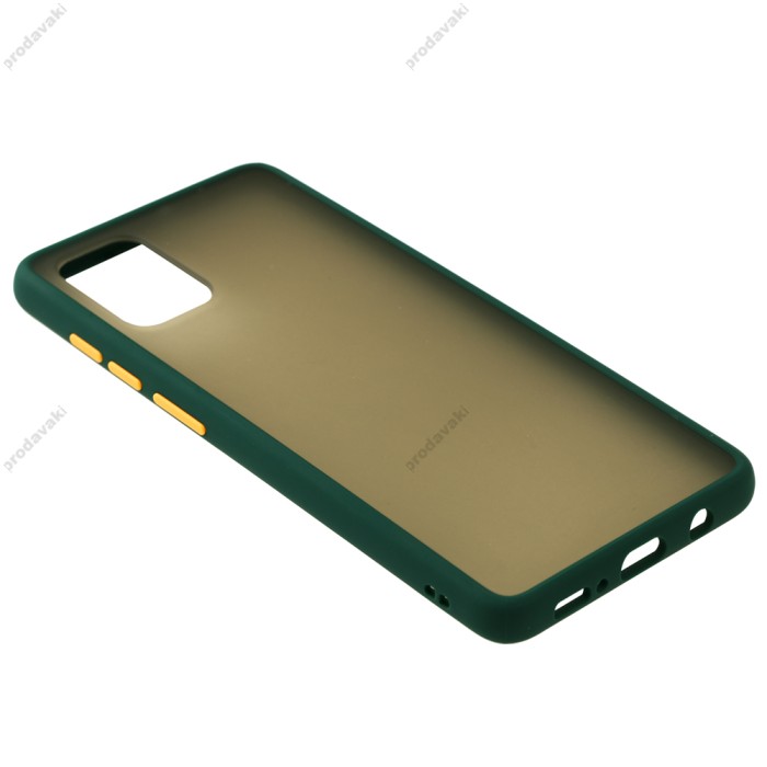 Чохол Samsung Galaxy A71 (A715) LikGus Maxshield оливковий