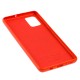 Чохол Samsung Galaxy A71 (A715) Wave colorful червоний