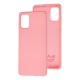 Чохол Samsung Galaxy A71 (A715) Wave Full рожевий / light pink