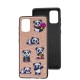 Чохол для Samsung Galaxy A71 (A715) Wave Majesty baby panda / light pink