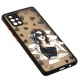 Чохол для Samsung Galaxy A71 (A715) Wave Cartoon black dress