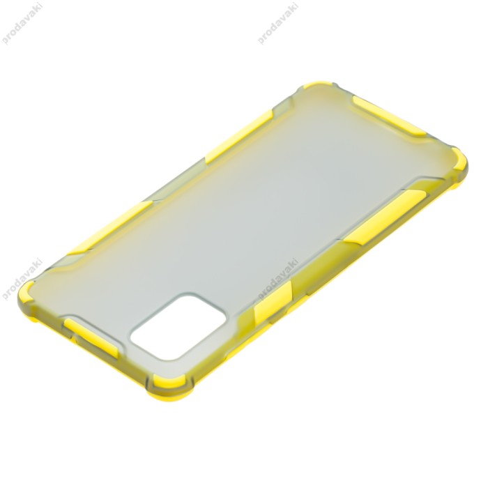 Чохол Samsung Galaxy A71 (A715) LikGus Armor color жовтий