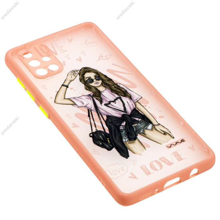 Чохол Samsung Galaxy A71 (A715) Wave Cartoon mood love