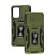 Чохол для Samsung Galaxy A73 (A736) Camshield Army Ring оливковий / army green