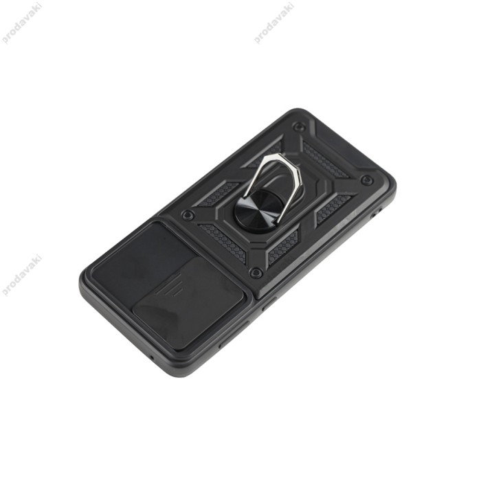 Чохол для Samsung Galaxy A73 (A736) Serge Ring Armor ударостійкий чорний