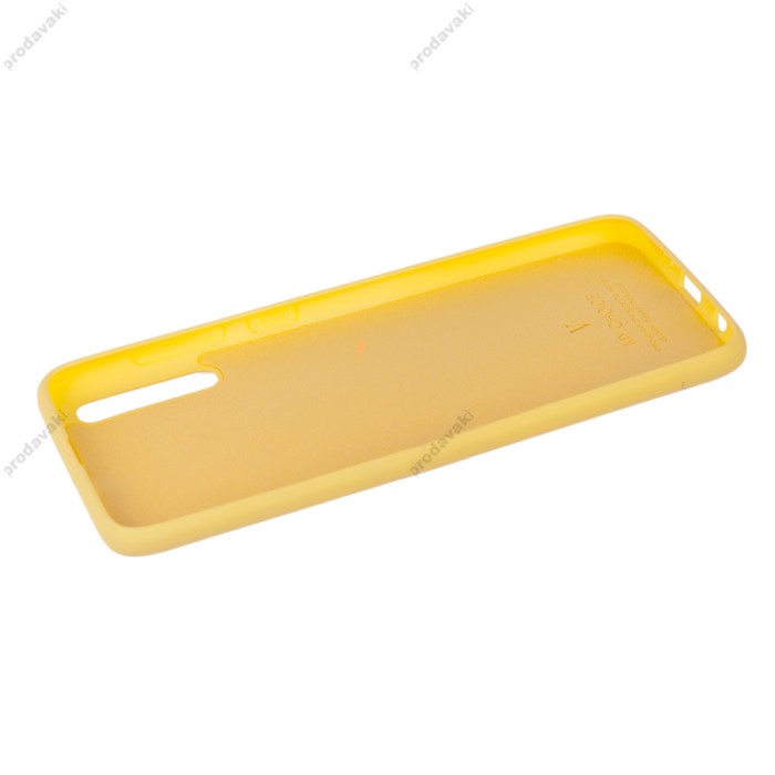 Чохол Samsung Galaxy A70 (A705) Silicone Full жовтий