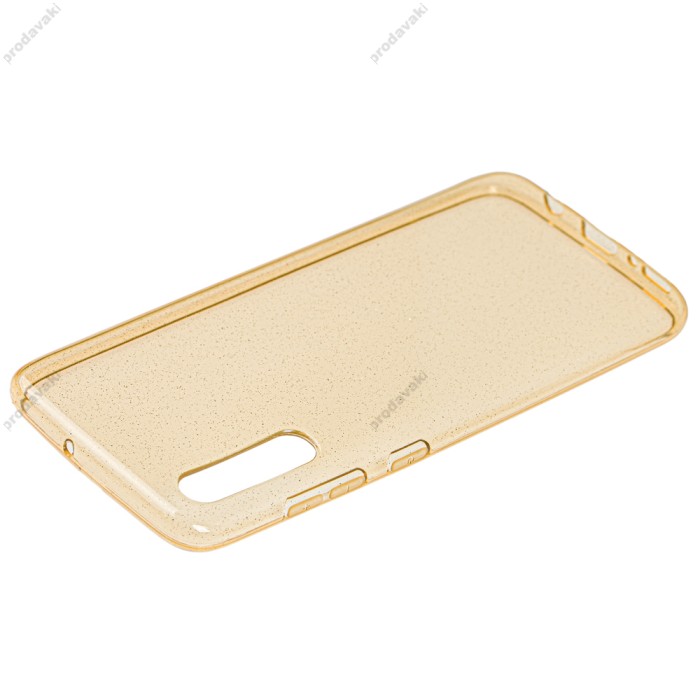 Чохол Samsung Galaxy A70 (A705) Star shining золотистий