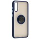 Чохол Samsung Galaxy A70 (A705) LikGus Edging Ring синій