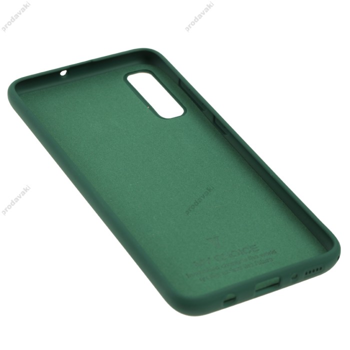 Чохол Samsung Galaxy A70 (A705) Silicone Full зелений / dark green
