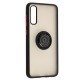 Чохол Samsung Galaxy A70 (A705) LikGus Edging Ring чорний / червоний