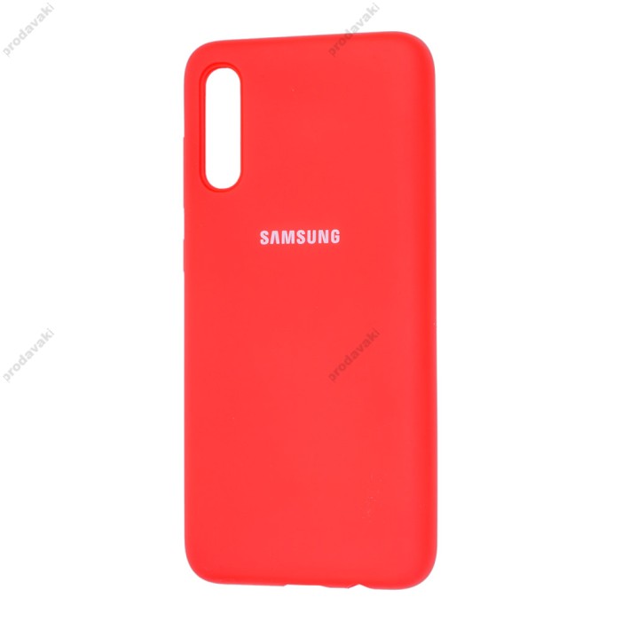 Чохол Samsung Galaxy A70 (A705) Silicone Full червоний