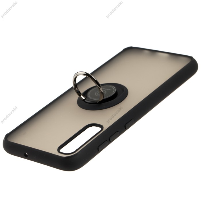 Чохол Samsung Galaxy A70 (A705) LikGus Edging Ring чорний