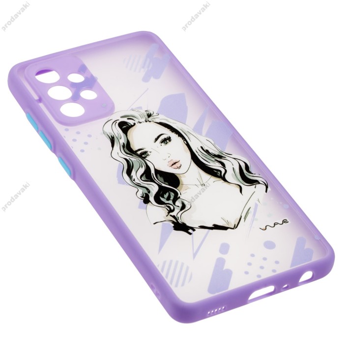 Чохол Samsung Galaxy A72 Wave Cartoon kiss me