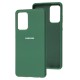 Чохол Samsung Galaxy A72 (A726) Silicone Full зелений / pine green