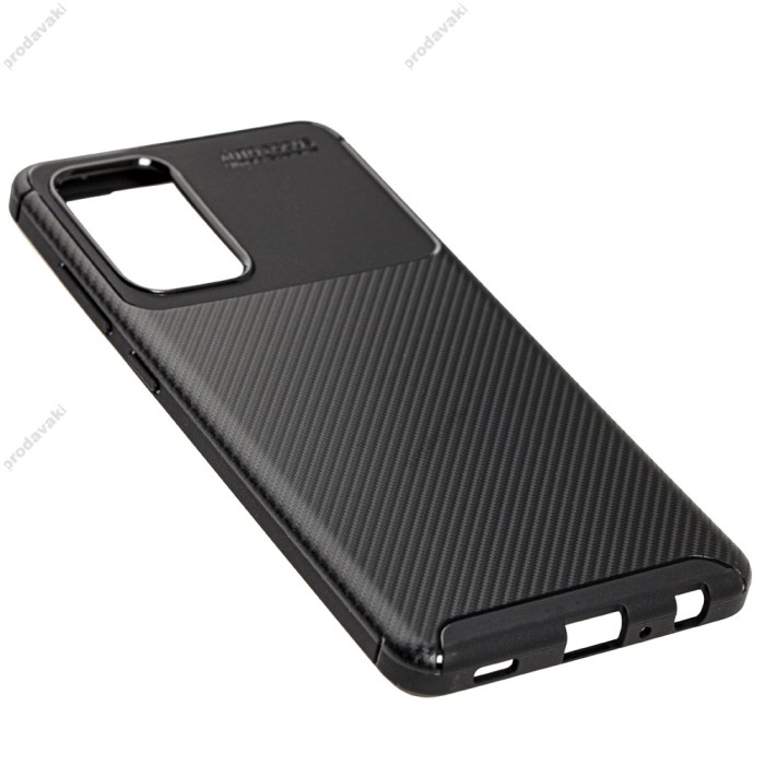 Чохол для Samsung Galaxy A72 Ultimate Carbon чорний