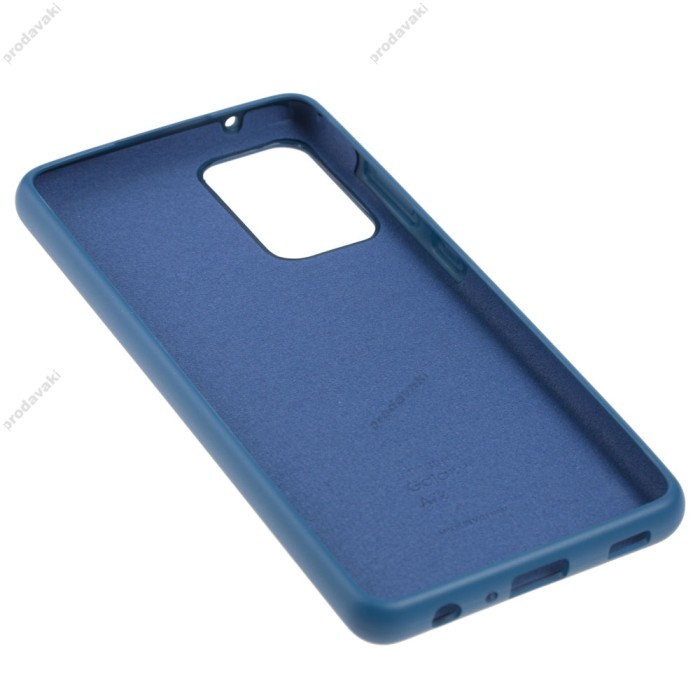 Чохол для Samsung Galaxy A72 (A726) Silicone Full синій / navy blue