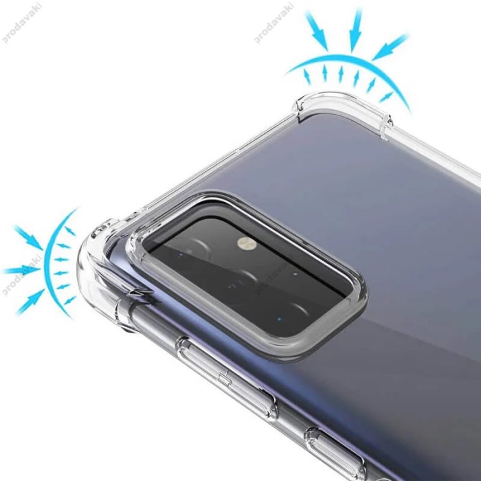 Чохол для Samsung Galaxy A72 WXD ударопрочний прозорий