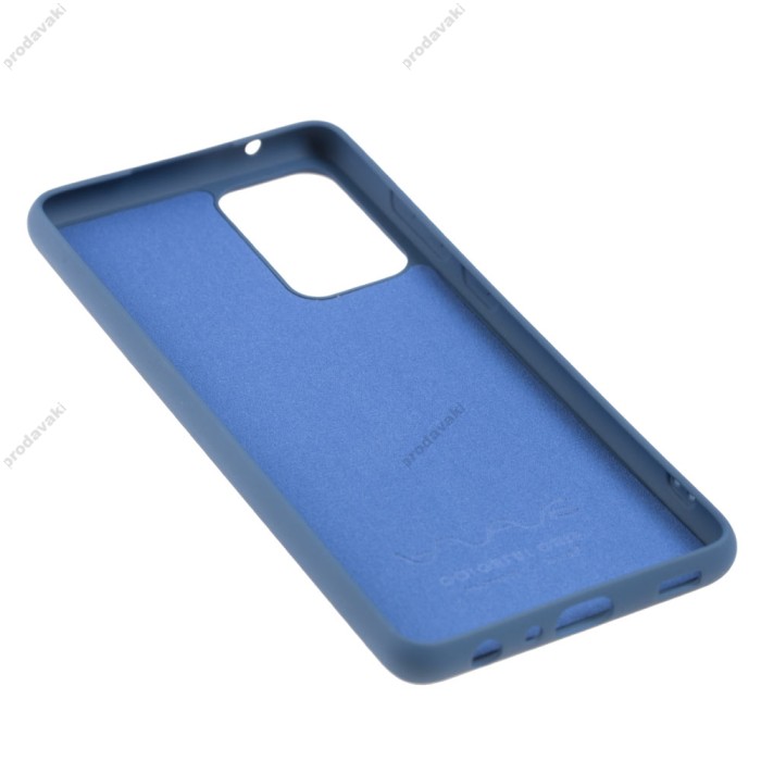 Чохол Samsung Galaxy A72 Wave colorful blue