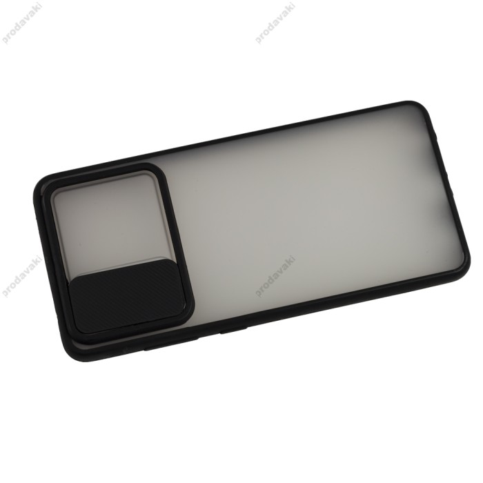 Чохол Samsung Galaxy A72 LikGus Camshield camera protect чорний