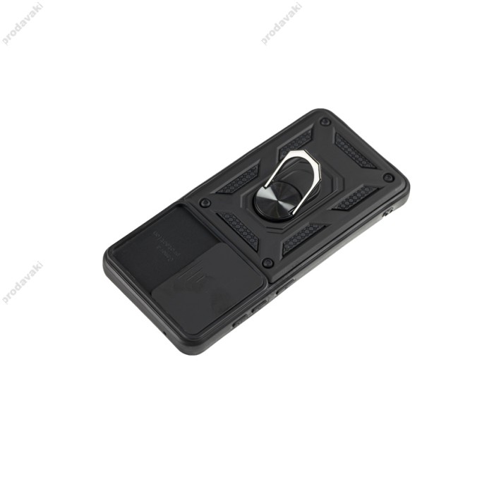 Чохол для Samsung Galaxy A72 (A725) Serge Ring Armor ударостійкий чорний