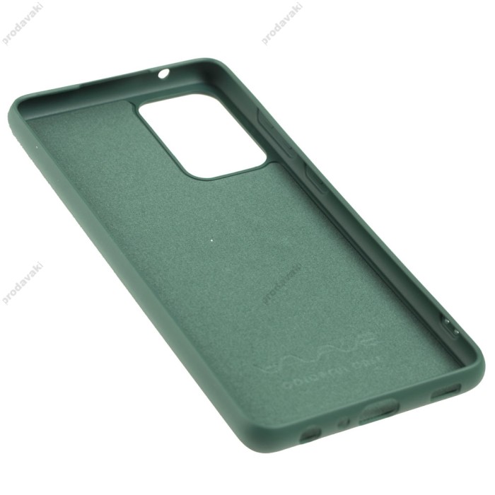 Чохол для Samsung Galaxy A72 Wave colorful forest green