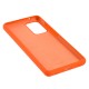 Чохол Samsung Galaxy A72 (A726) Silicone Full помаранчевий