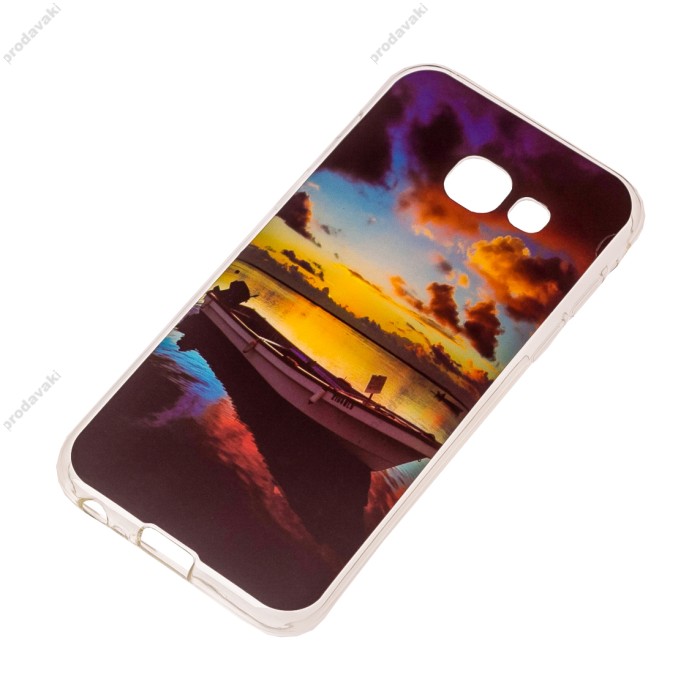 Чохол для Samsung Galaxy A3 2017 (A320) IMD з малюнком моторний човен